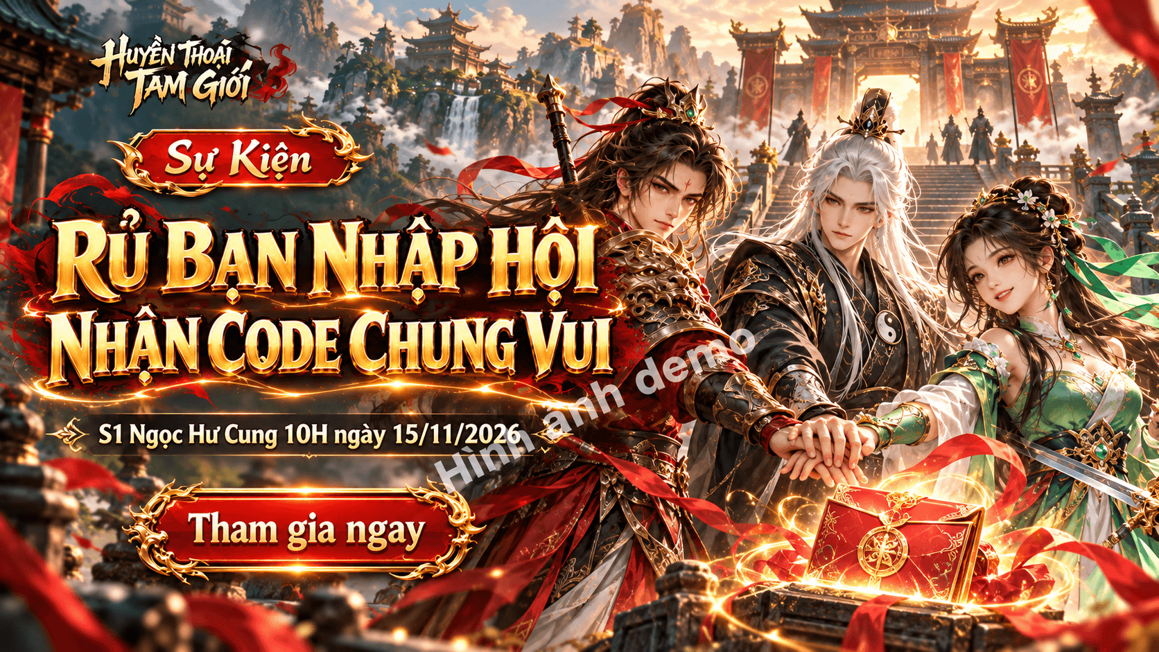 【SỰ KIỆN】 RỦ BẠN NHẬP HỘI – NHẬN CODE CHUNG VUI